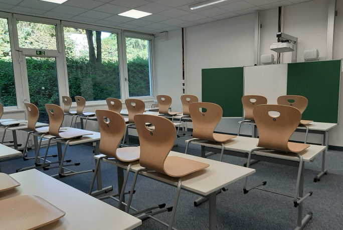 Ein ganz normales Klassenzimmer
